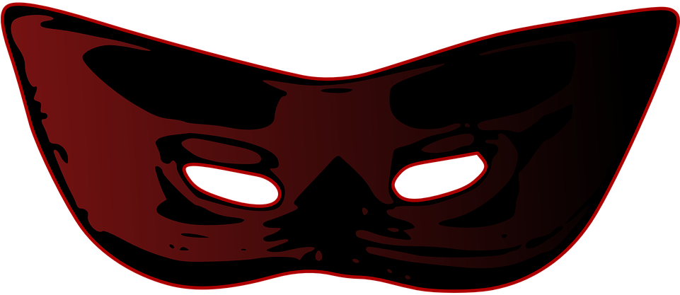 Anonymous Mask Free Png Transparent Images Free Download - Superhero Mask Png Transparent Background Clipart (960x480), Png Download