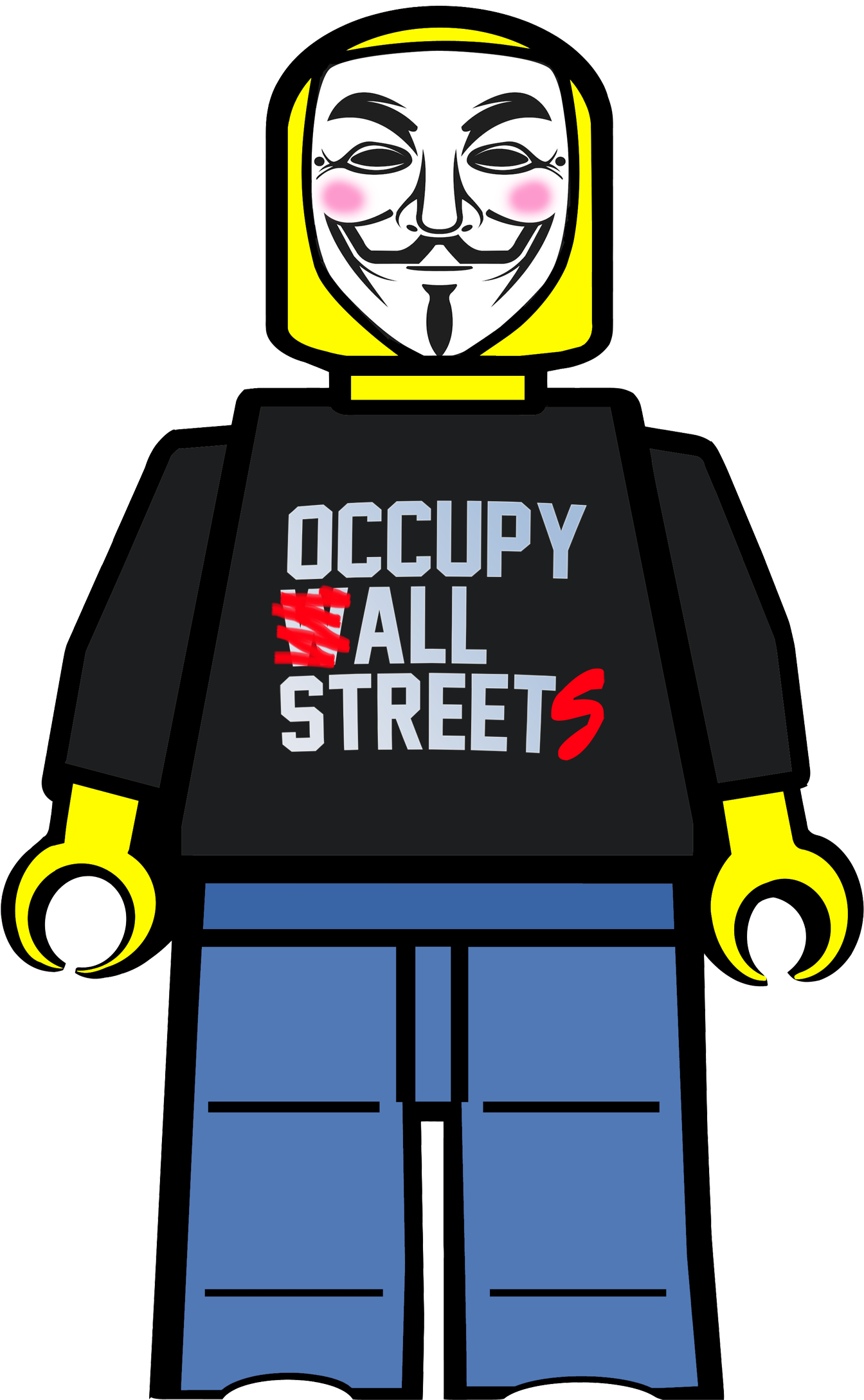 Png Download - Lego Anonymous Clipart (2480x2480), Png Download