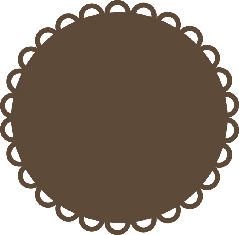 Circle Scallop Svg File Svg Files For Scrapbooking - Clip Art - Png Download (800x788), Png Download