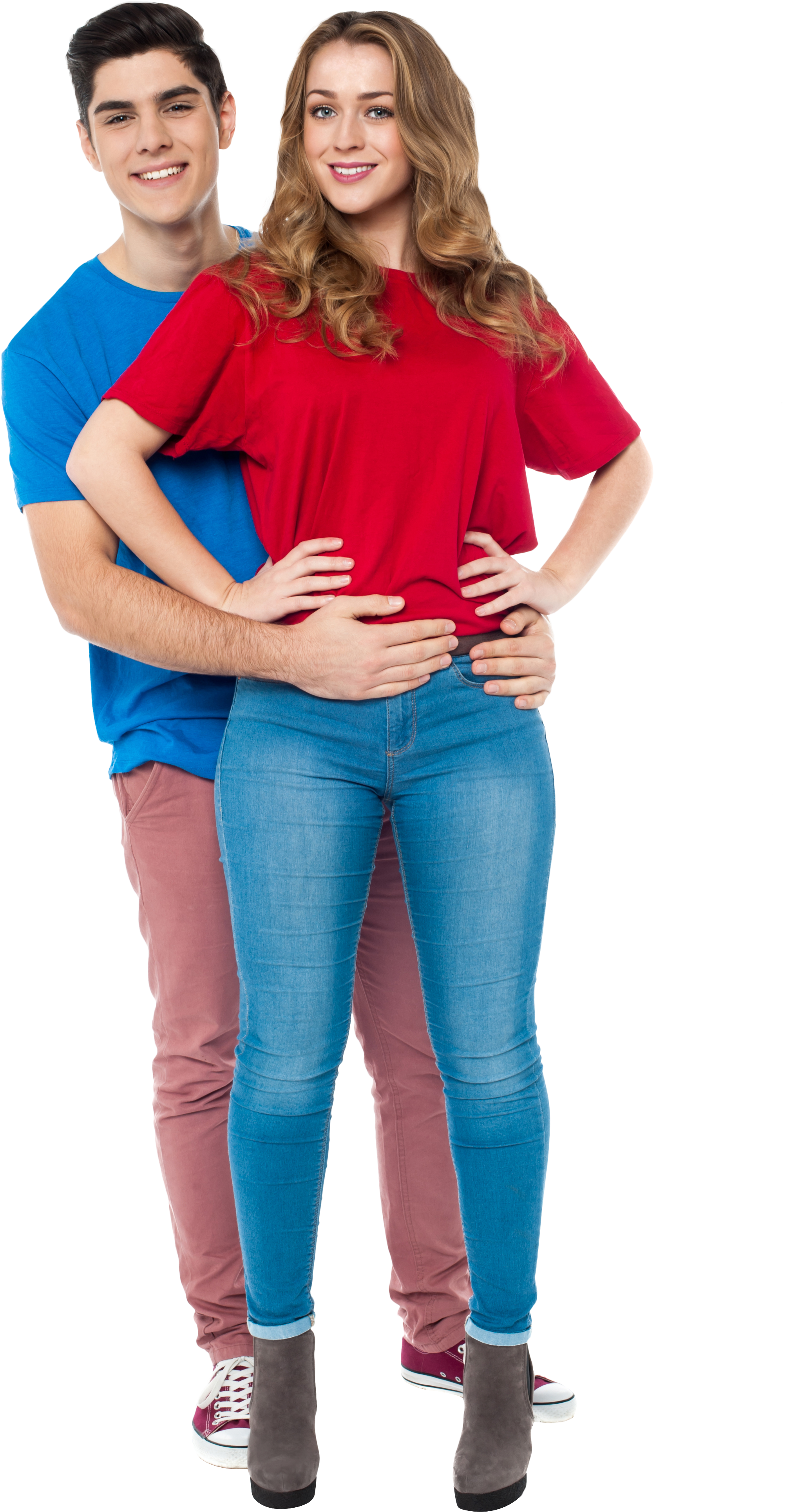 Love Couple - Girl And Boyfriend Png Clipart (2832x4256), Png Download