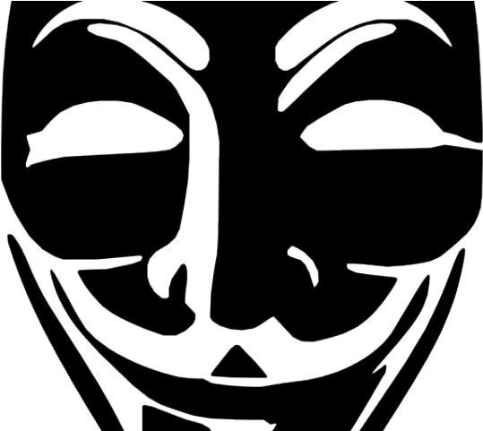 Anonymous Mask Png Transparent Images - Guy Fawkes Mask Disobey Clipart (640x480), Png Download