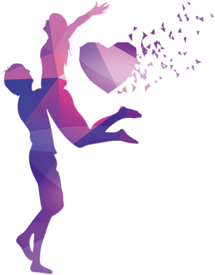 Romantic Love Couple Png Download This Love Two Couple, - Love Pik Clipart (650x609), Png Download