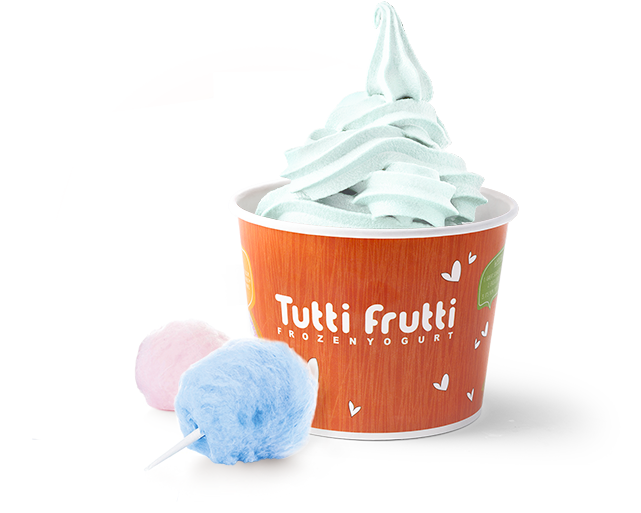 Cotton Candy - Tutti Frutti Gummy Bear Clipart (640x540), Png Download