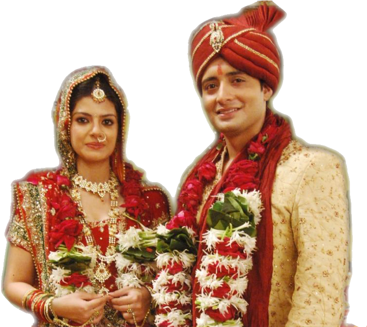 Indian Wedding Couple Png Clipart (779x669), Png Download