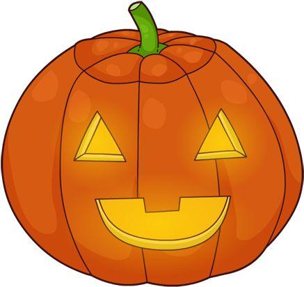 Jack O Lantern To Use Clipart - Halloween Cartoon Jack O Lantern - Png Download (623x500), Png Download