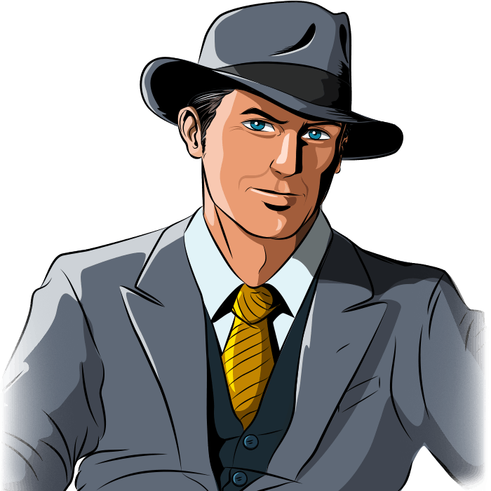 American Gangster™ - Illustration Clipart (700x700), Png Download