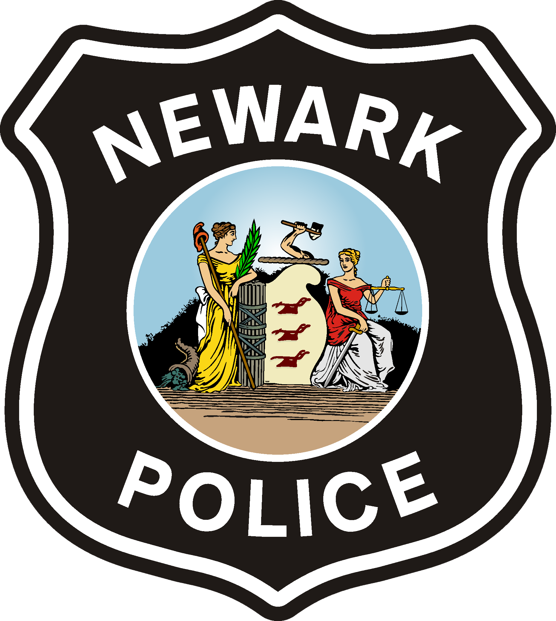 Newark Police Division - Newark Police Department Logo Clipart (1861x2080), Png Download