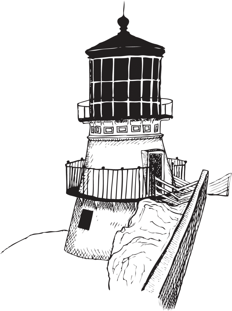 1000 X 1222 2 0 - Lighthouse Clipart (1000x1222), Png Download