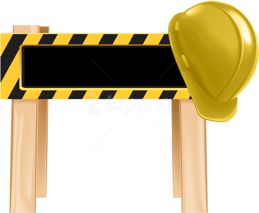 Free Png Download Under Construction Barrier Clipart - Construction Clipart Png Transparent Png (850x698), Png Download