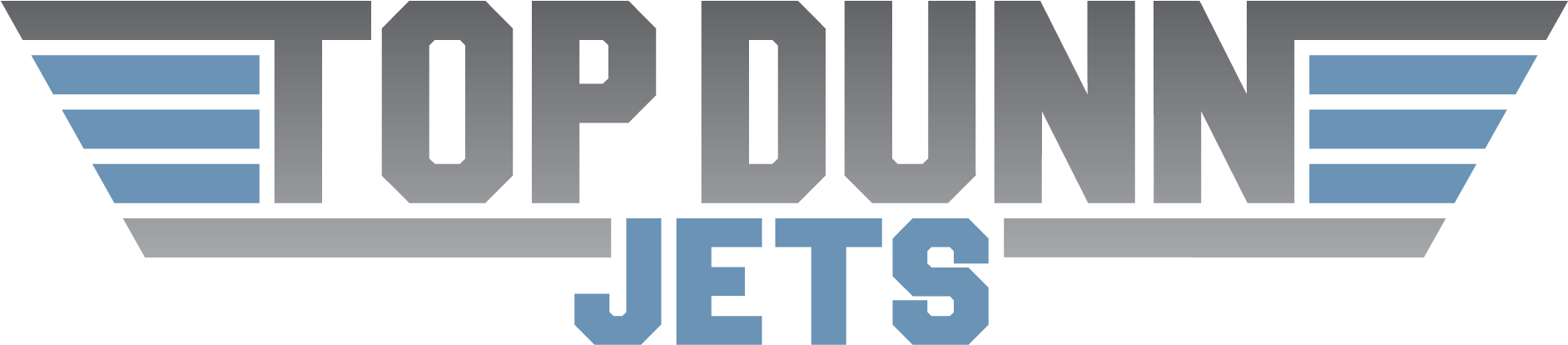 Top Dunn Jets - Style Clipart (1883x420), Png Download