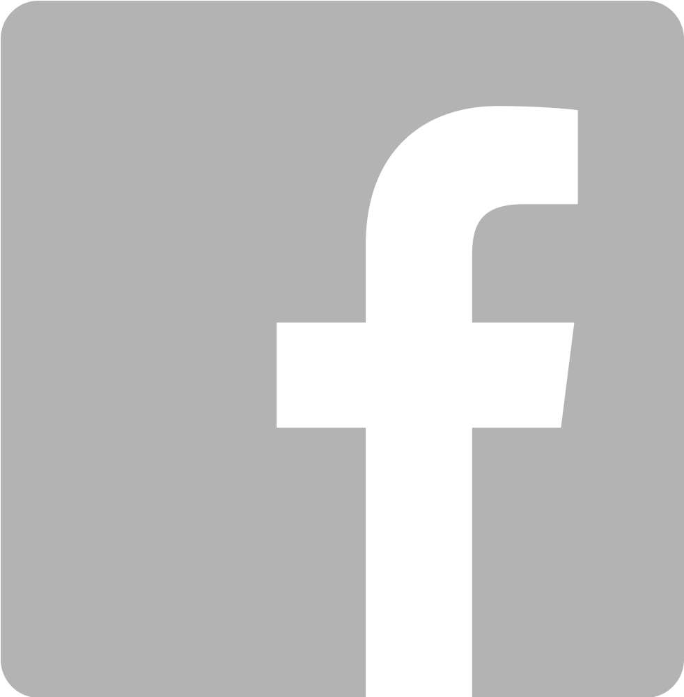 Facebook - Facebook Logo Vector Grey Clipart (1000x1000), Png Download