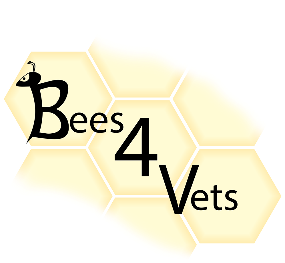 Bees4vets - Graphic Design Clipart (1000x1037), Png Download