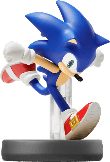 Interactive Figures - Sonic The Hedgehog Amiibo Clipart (600x600), Png Download