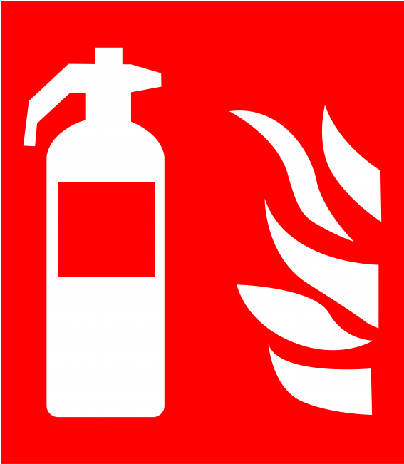 Download High Resolution Png - اشارة طفاية حريق Clipart (866x650), Png Download