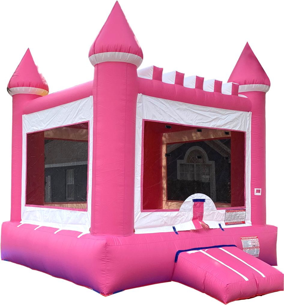 Barbie Bounce House - Inflatable Clipart (1091x1200), Png Download