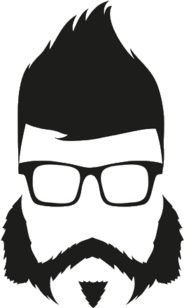 Beard Silhouette Png - Estilos De Barba Vetor Clipart (793x603), Png Download
