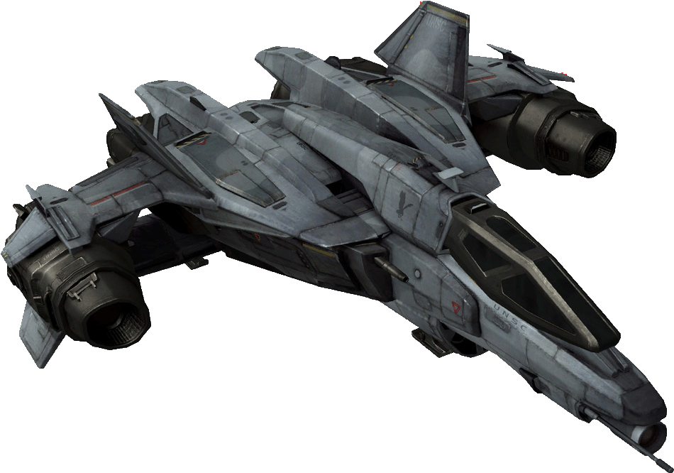 Jackal Fighter Vs Sabre Fighter (halo Reach) - Unsc Sabre Clipart (1024x720), Png Download