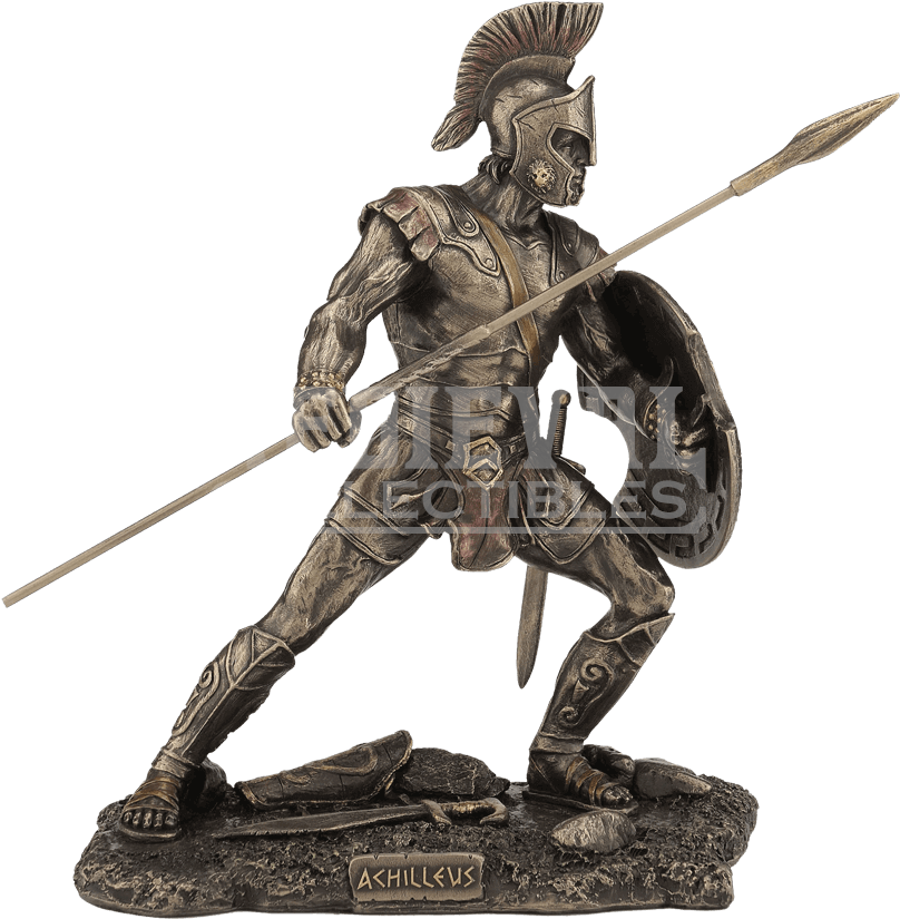 Greek Hero Achilleus In The Trojan War - Geralt Master Ursine Clipart (850x850), Png Download