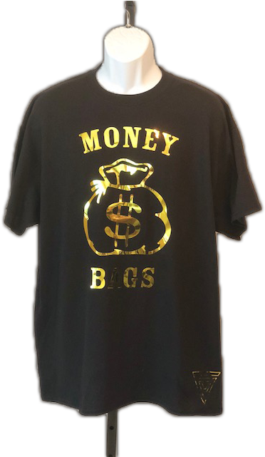 Fly Junkie Universe “money Bags” Tee - Emblem Clipart (480x640), Png Download