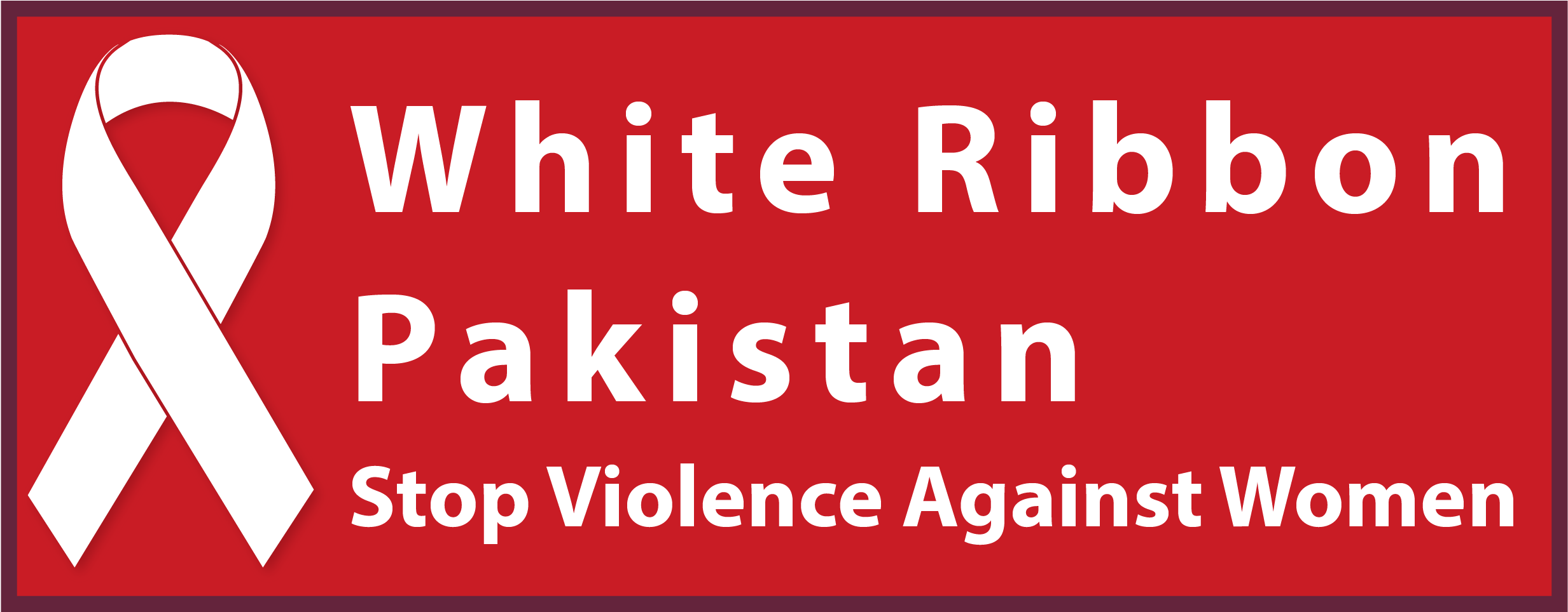 White Ribbon - Src Cultuurvakanties Clipart (2650x1112), Png Download