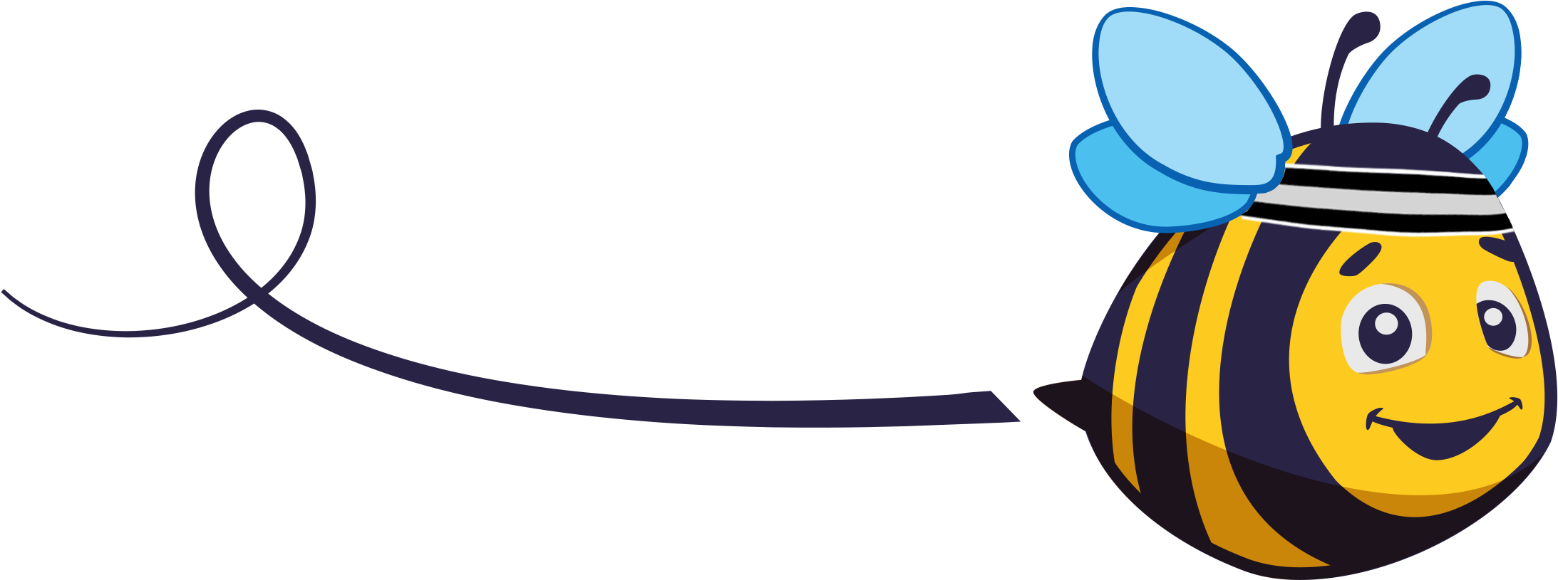 Logo - Little Beehive Nursery Cupar Clipart (2520x1008), Png Download