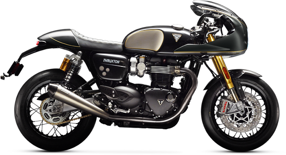 Triumph Thruxton Tfc - 2019 Triumph Thruxton Tfc Clipart (770x433), Png Download