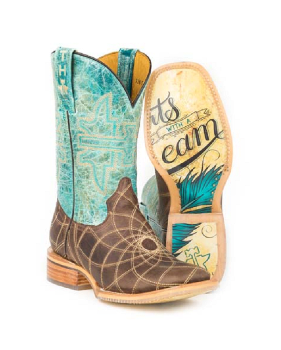 Tin Haul Dreamcatcher Boots Clipart (700x700), Png Download