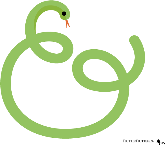 Snake Ampersand / Rosa Pearson - Fruit Chocolate Logo Clipart (650x551), Png Download