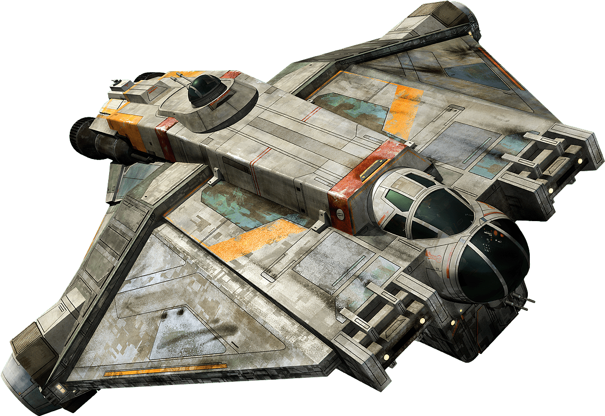 Star Wars Rebels Ghost Ship , Png Download - Star Wars Rebels Spaceships Clipart (1247x858), Png Download