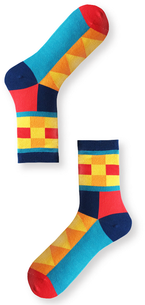 Rhombus , Png Download - Sock Clipart (468x979), Png Download