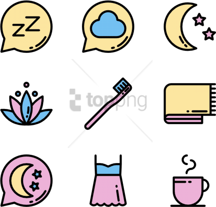 Free Png Sleep Png Png Images Transparent Clipart (850x799), Png Download