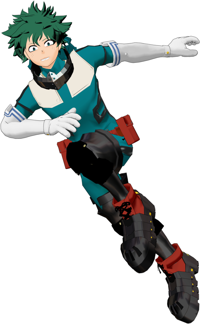 Clip Art Deku Suit Izuku Midoriya Gamma Render With - Izuku Midoriya Gamma Suit - Png Download (725x1102), Png Download