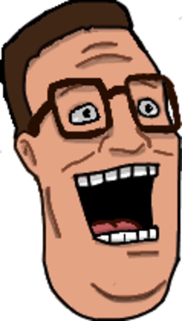 Hank Hill Head Png Clipart (600x1059), Png Download