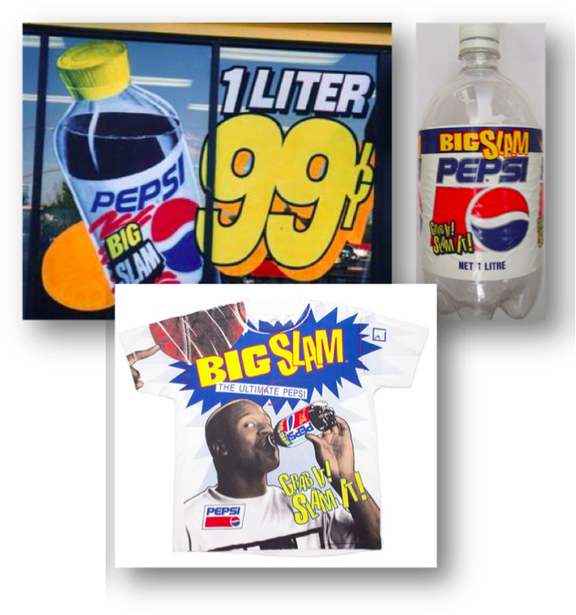 Pepsi Big Slam - Pepsi Big Slam Bottle Clipart (637x685), Png Download