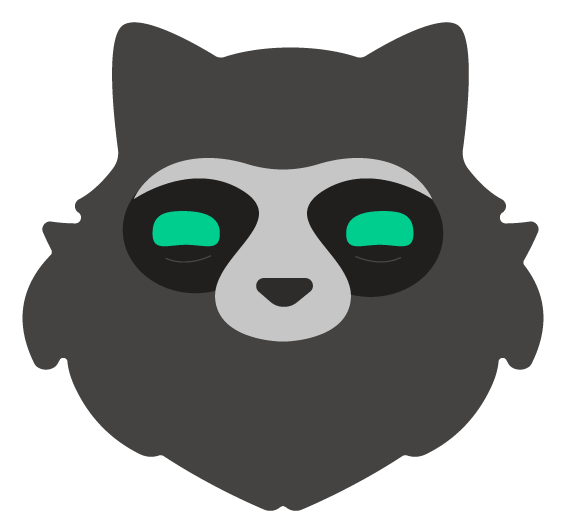 Raccoon Head Png - Cartoon Clipart (748x699), Png Download