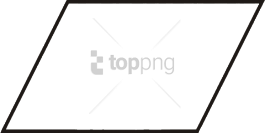 Free Png Parallelogram Png Image With Transparent Background - Empleo Clipart (850x427), Png Download