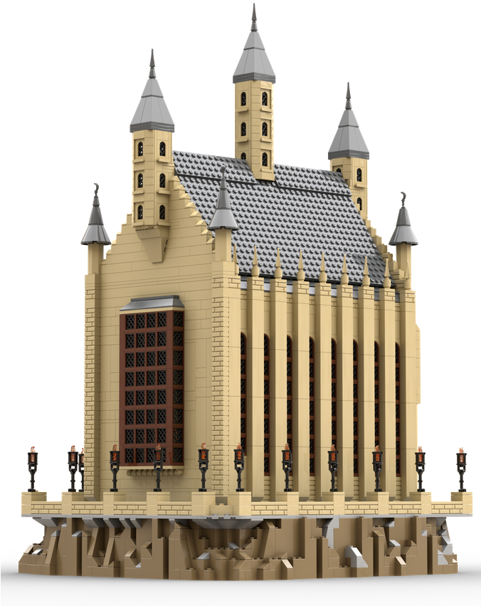 Great Hall , Png Download - Castle Clipart (676x851), Png Download