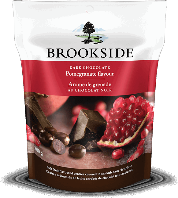 Picture / Image Of Brookside Dark Chocolate Pomegranate - Brookside Chocolate Canada Clipart (582x649), Png Download