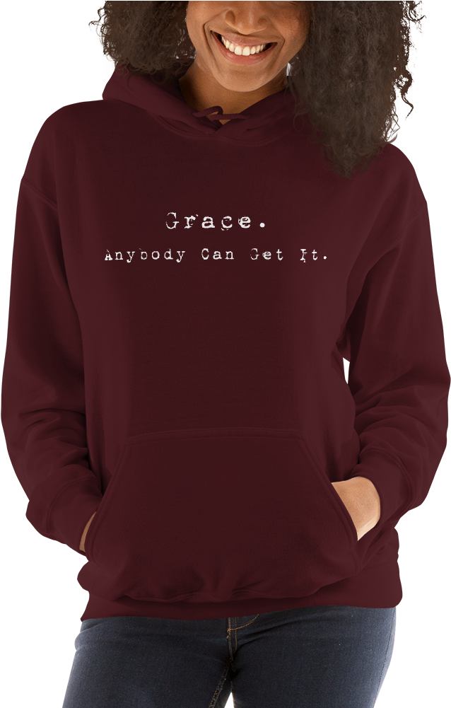 Anybody Can Get It Hoodie - Sweatshirt Clipart (1000x1000), Png Download