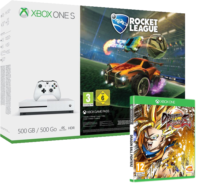 Xbox One S Rocket League Bundle Clipart (700x700), Png Download