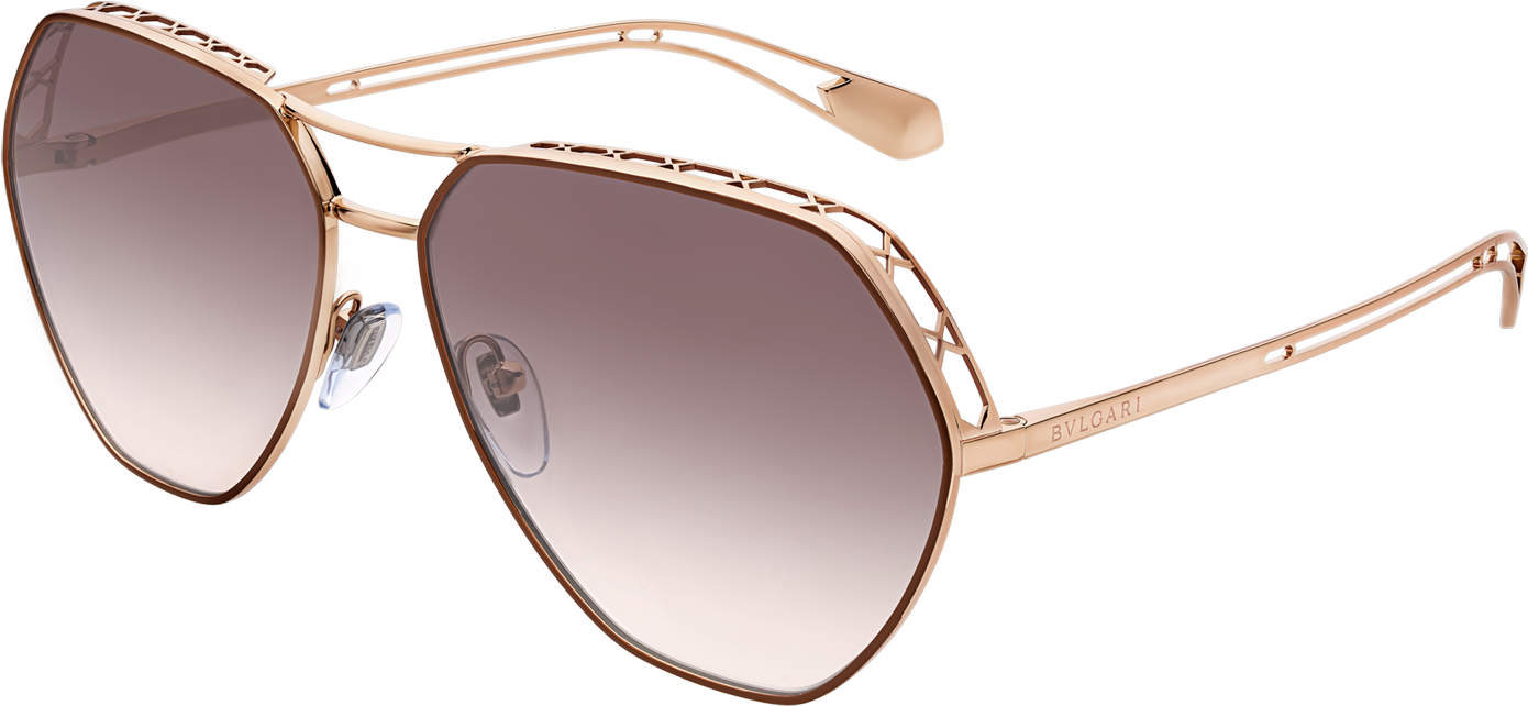 Serpenti Sunglasses Sunglasses Metal Multi - Oculos De Sol Jimmy Choo Clipart (1800x1405), Png Download
