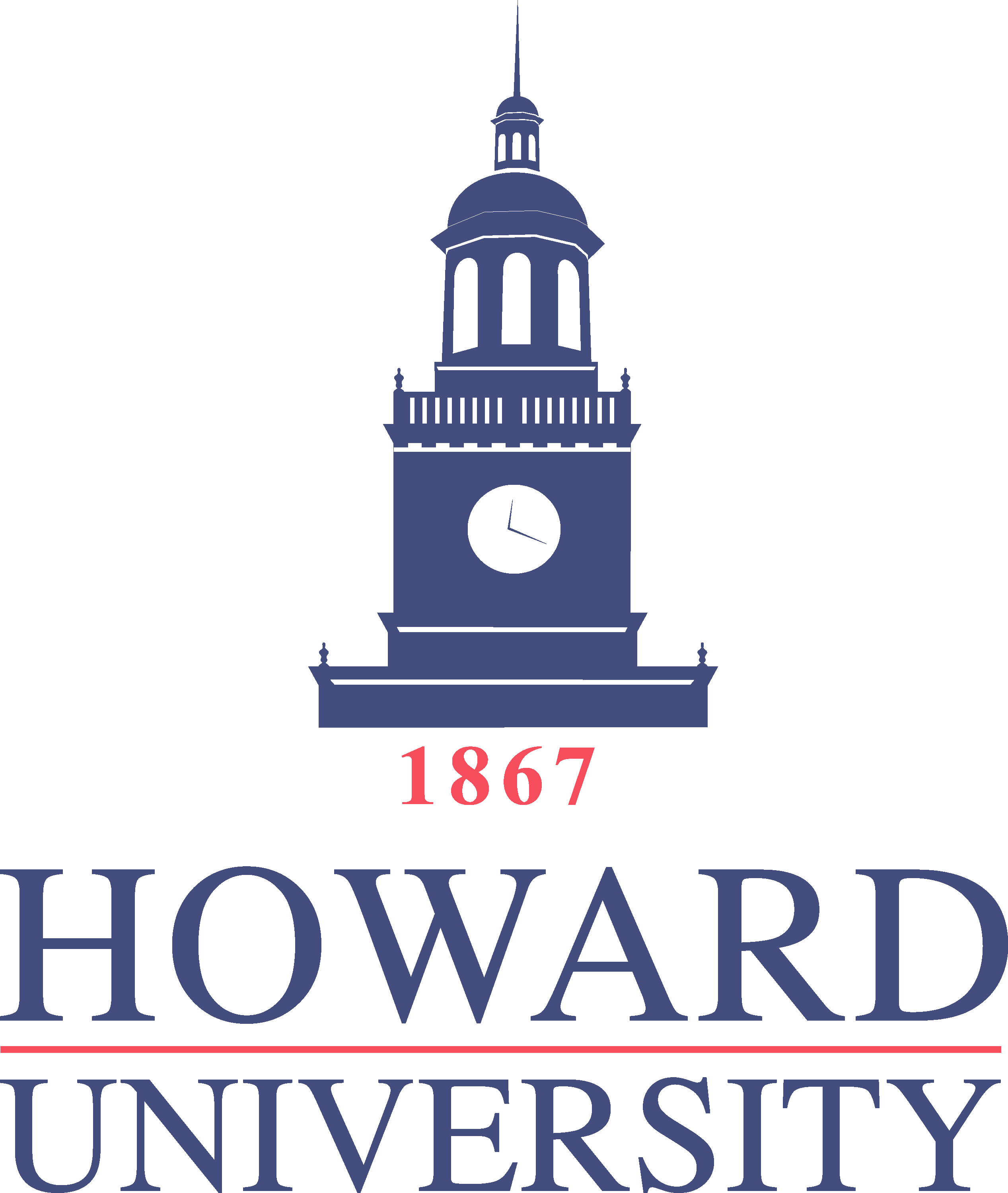 Howard University Logo And Seal - Howard University Logo Clipart (2534x2997), Png Download