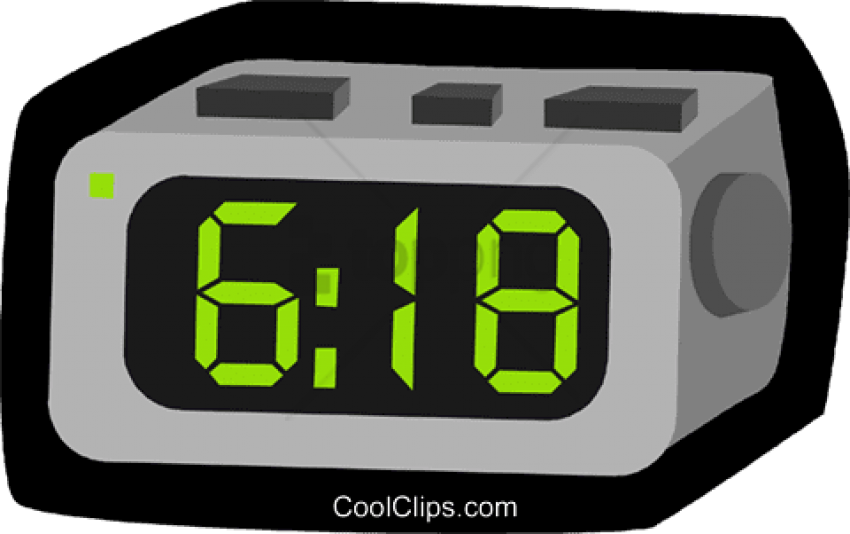 Transparent Digital Clock - Digital Clock Clipart - Png Download (850x534), Png Download