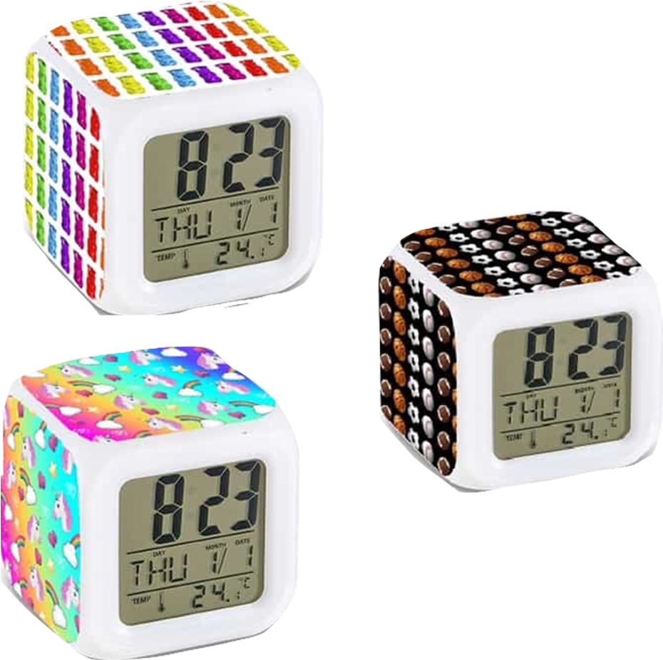 Digital Clock Clipart (1000x1000), Png Download