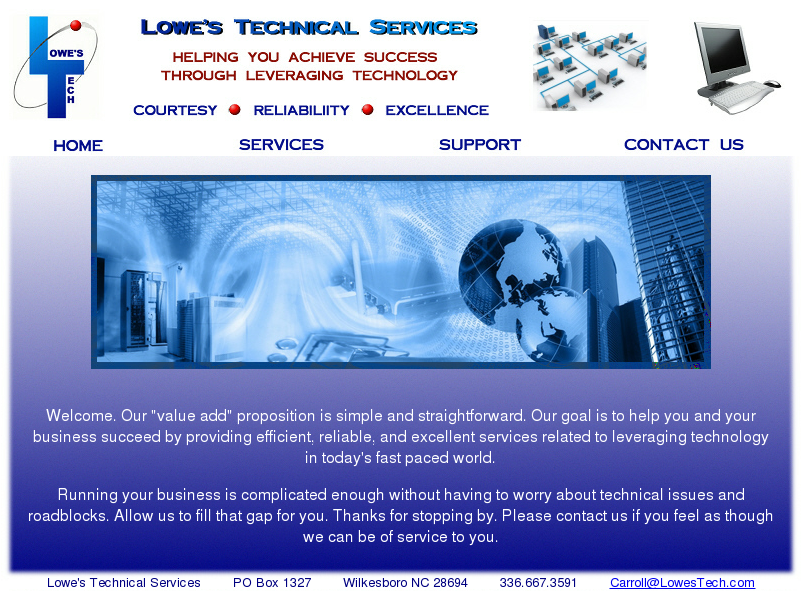 Lowe's Technical Services Competitors, Revenue And - Banner Clipart (1024x768), Png Download