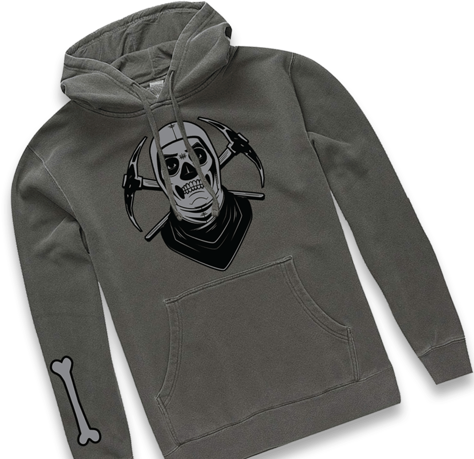 Skull Trooper Pullover Hoodie - Hoodie Clipart (1000x1000), Png Download