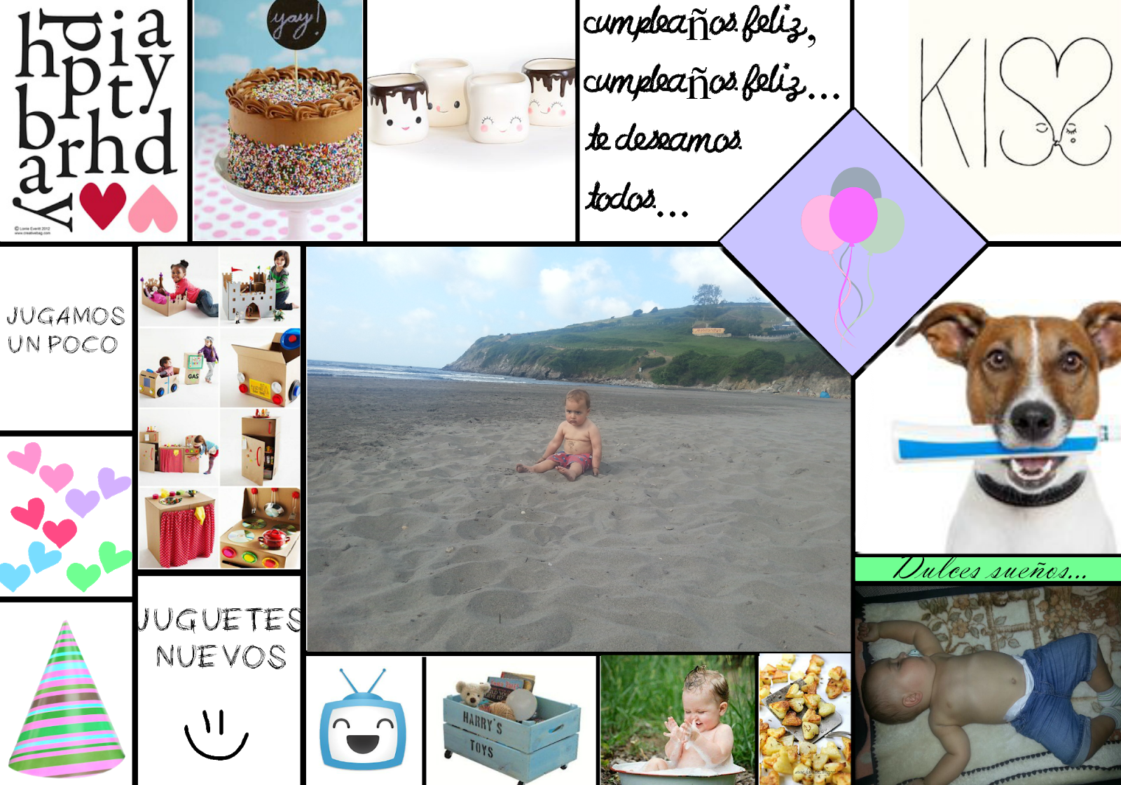 Mi Día A Día De Cumpleaños - Television Clipart (1600x1120), Png Download