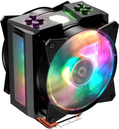 Cooler Master Masterair Ma410m Rgb Clipart (800x800), Png Download