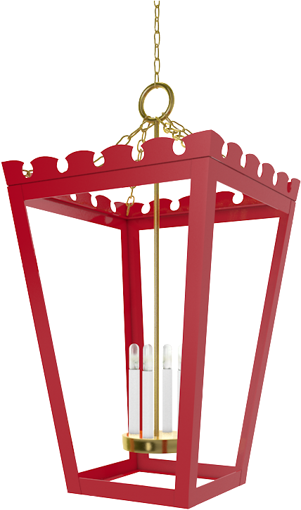 Newport Lantern Brass - Lantern Clipart (1000x1000), Png Download