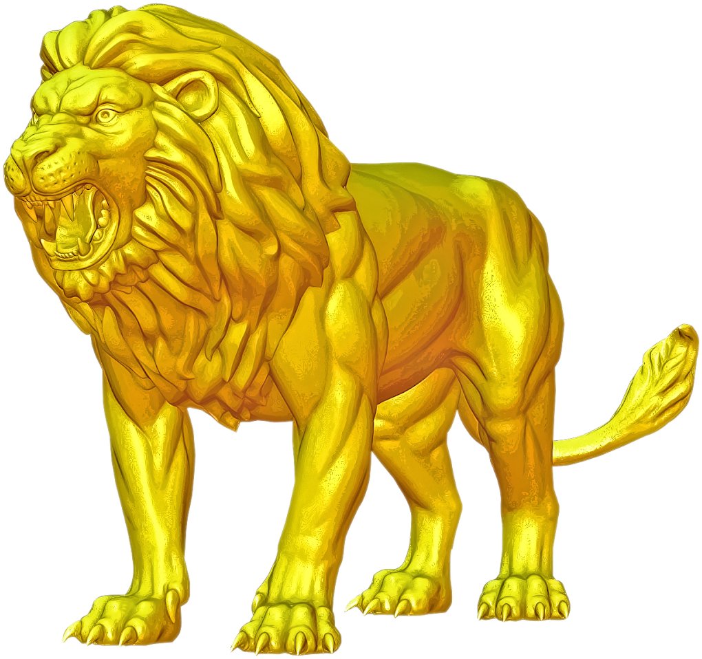 Lion Hd Png Image - Masai Lion Clipart (1600x1126), Png Download